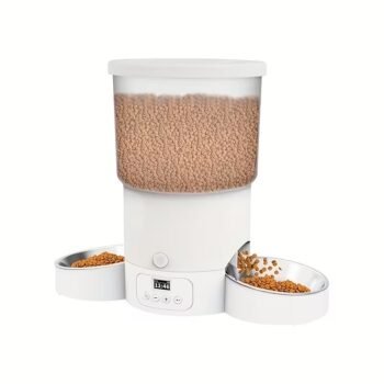 5 liter WiFi Capacity Pet Feeder with 2 Detachable Stainless Steel Bowls